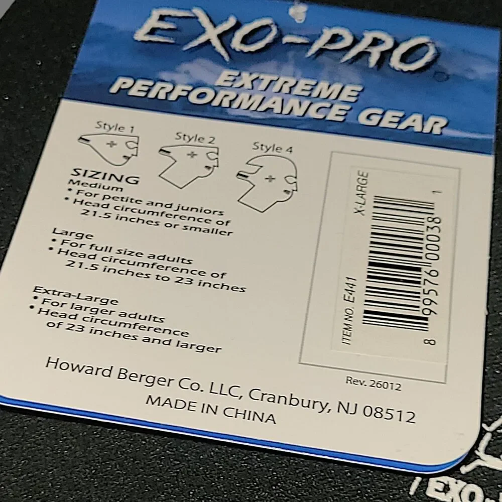 2 NEW Exo-Pro Extreme Cold Weather Neoprene Face Mask